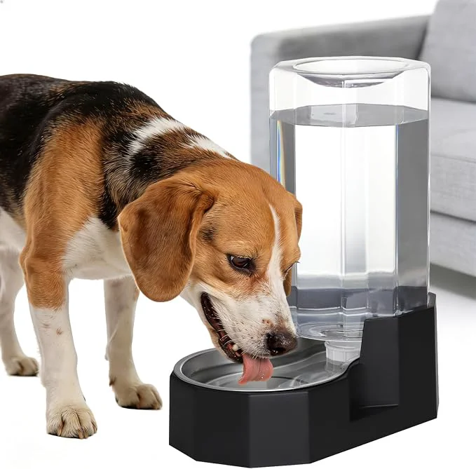 Consistent Sfozstra Large Dog Water Dispenser 8L Large Capacity Gravity Water Feeder Secure