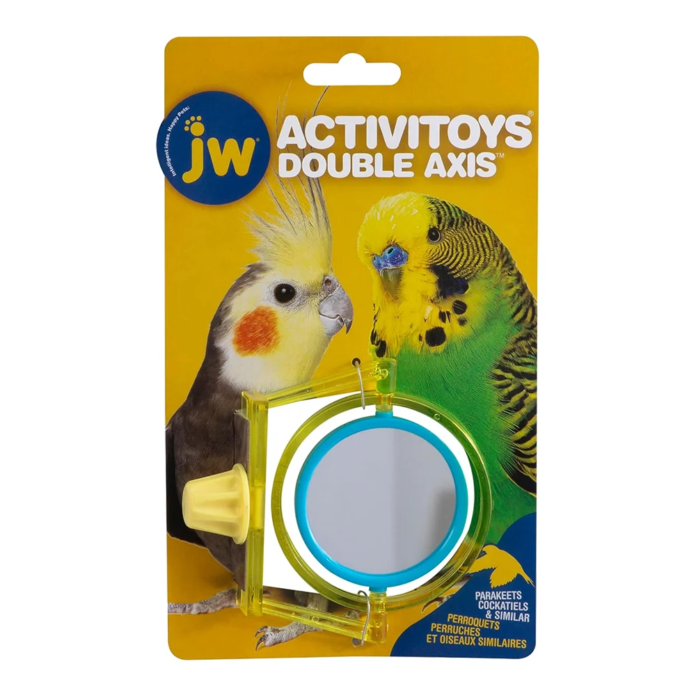 Fine JW Pet ActiviToy Double Axis Bird Toy Multicolor One Size First-Class