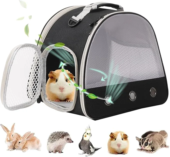 Classic Breathable Guinea Pig Carrier Backpack Sophisticated