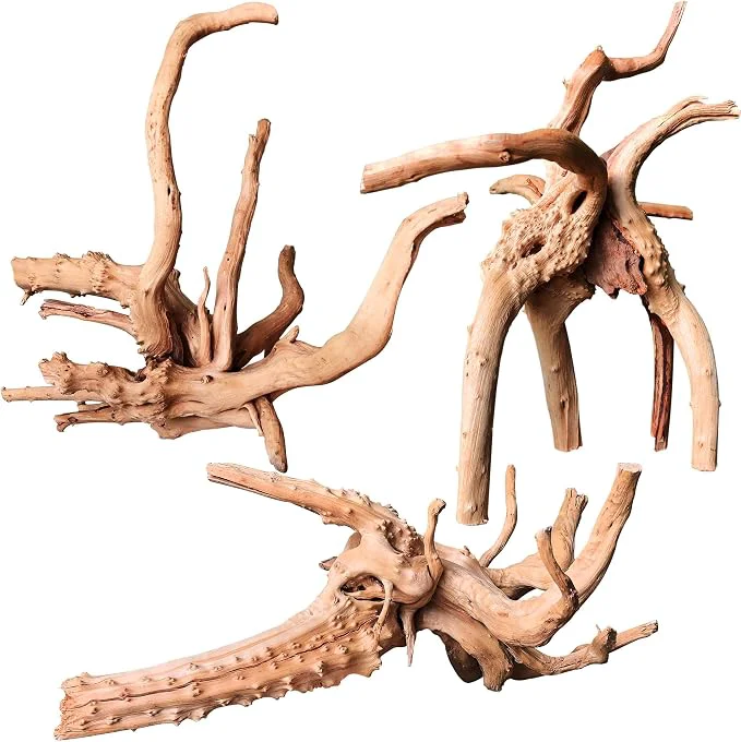 Comfortable majoywoo Natural Driftwood for Aquarium Decor Fish Tank Decorations Reptile Functional