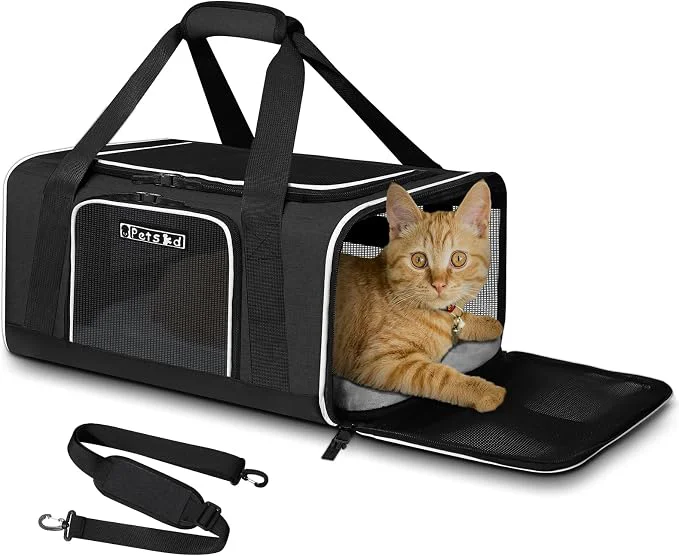 Solid Petskd Pet Carrier 17x12x8.5 JetBlue Allegiant Airline Pet Travel Healthy
