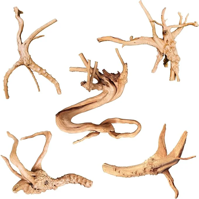 Secure majoywoo Natural Driftwood for Aquarium Decor Fish Tank Decorations Reptile Official