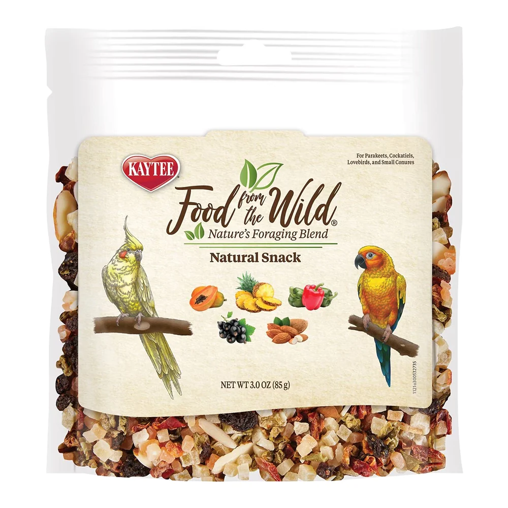 Advanced Kaytee Food from the Wild Natural Snack Small Pet Bird Treats 3-oz Practical