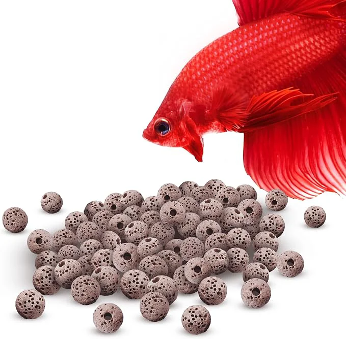 Superior SunGrow 50 Pumice Beads for Betta Fish Volcanic Lava Rocks for Filtration Innovative