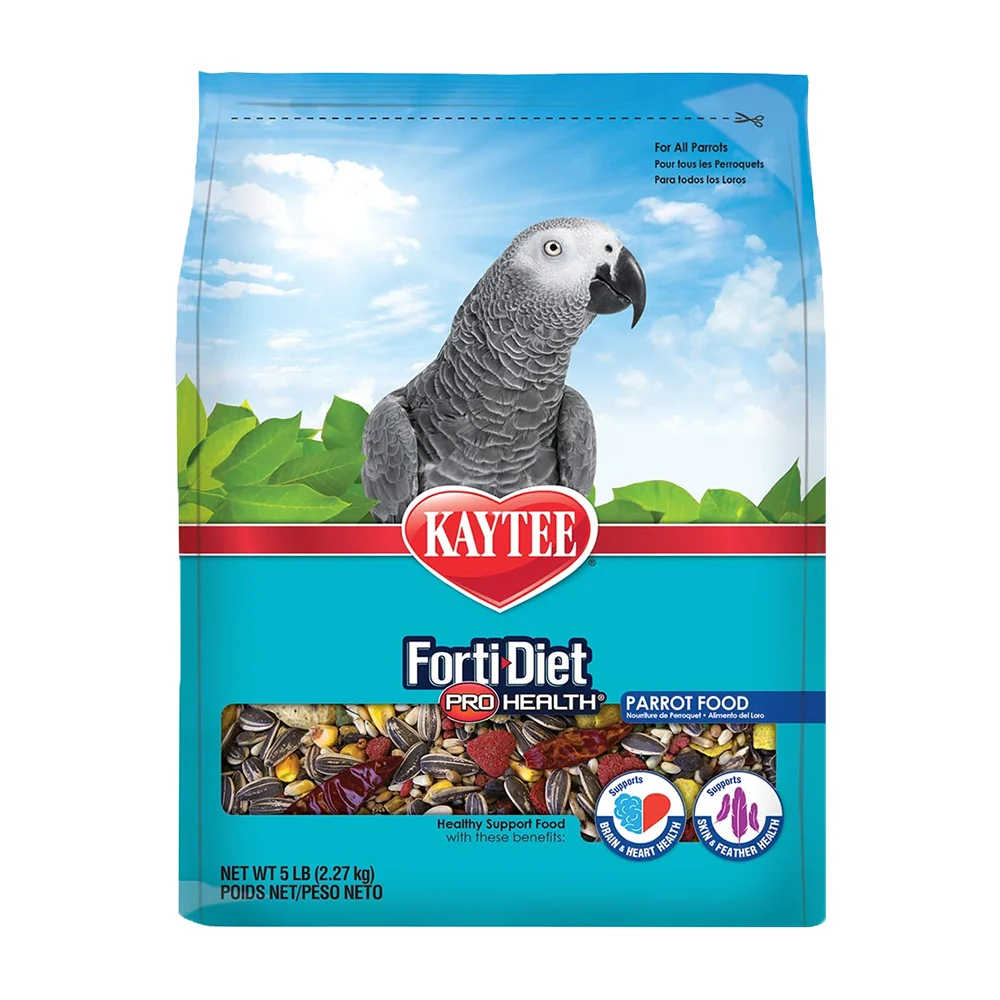 Authentic Kaytee Forti-Diet Pro Health Parrot Food 5-lb Effective