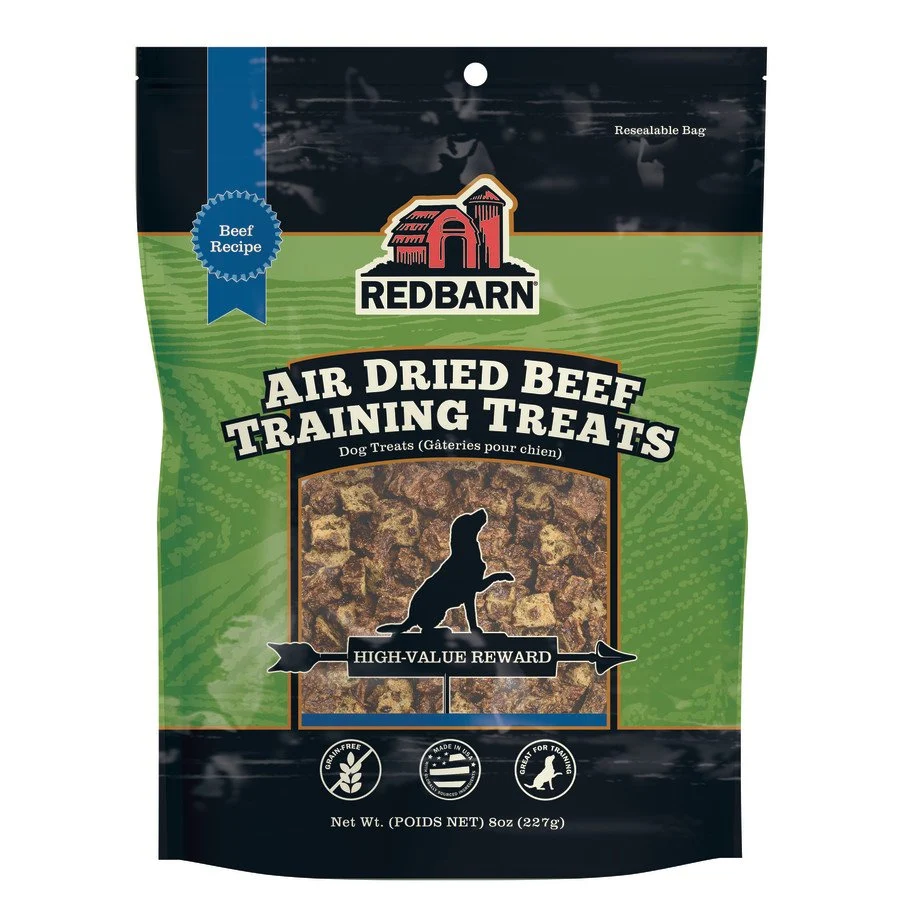 Casual Redbarn Air Dried Beef Training Treats for Dogs 8-oz Innovative