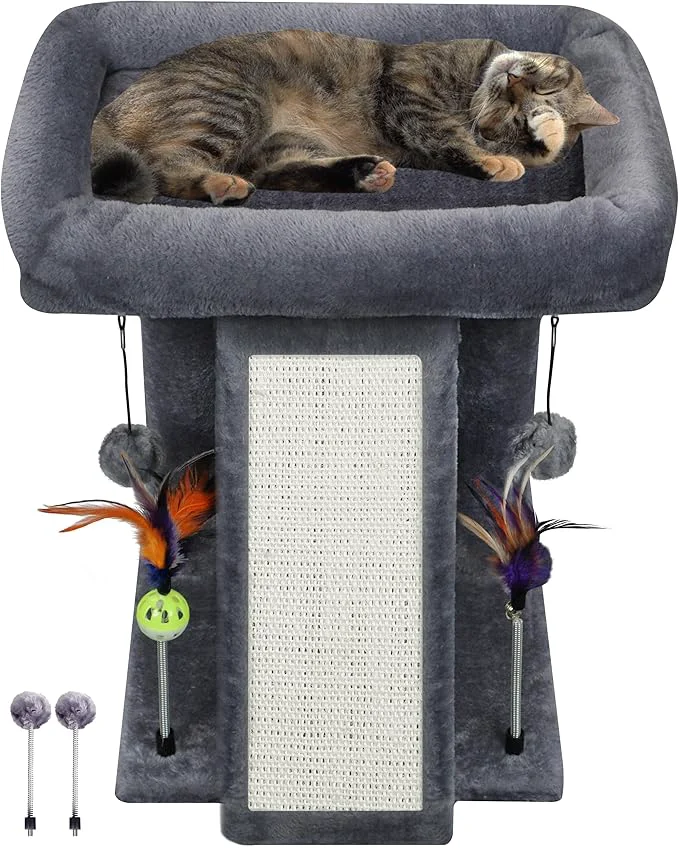 Versatile TWDEPART Cat Tree Tower with Cat Scratching Post Trendy