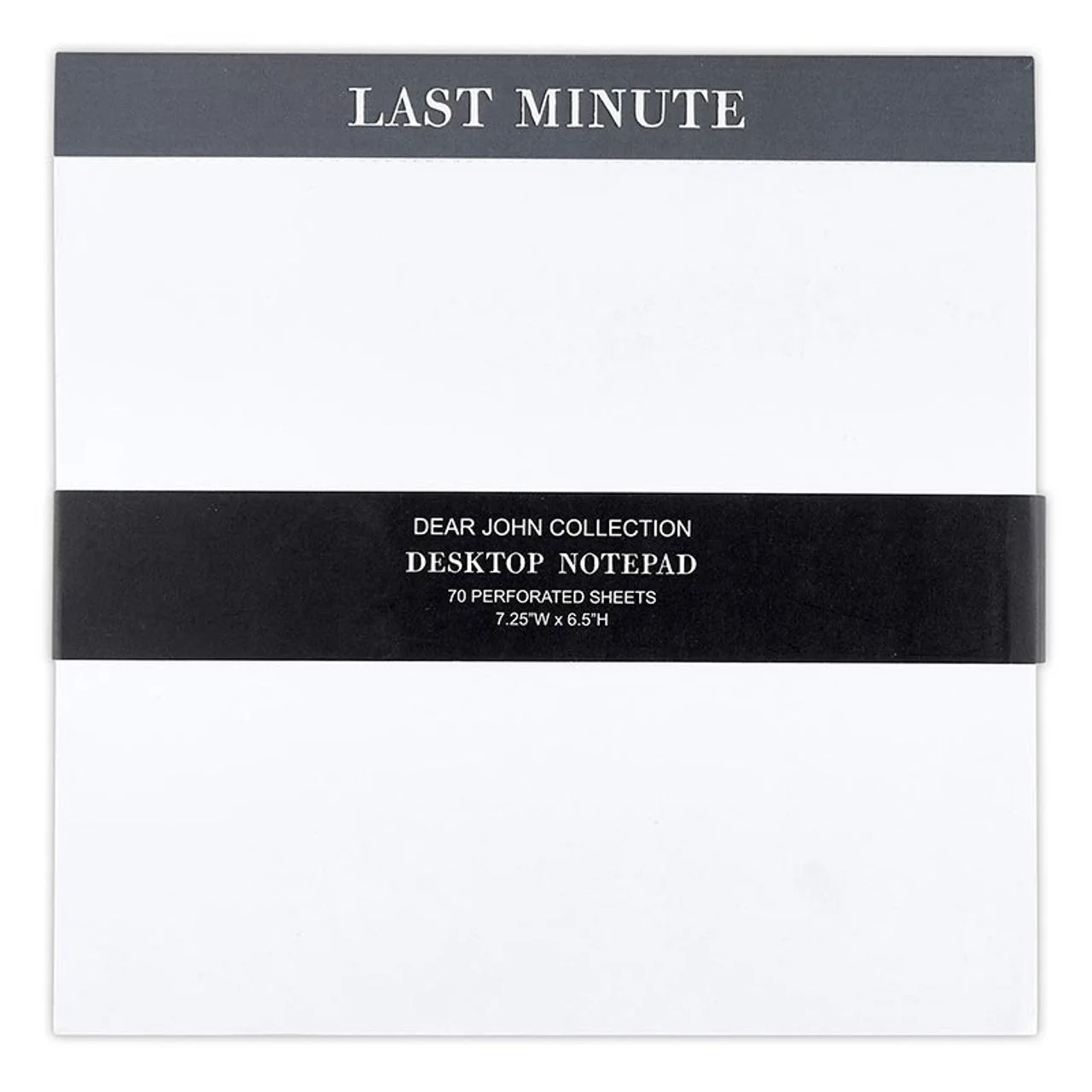 Prestigious Last Minute Chunky Square Notepad Block 7.25 x 7.25 Breathable