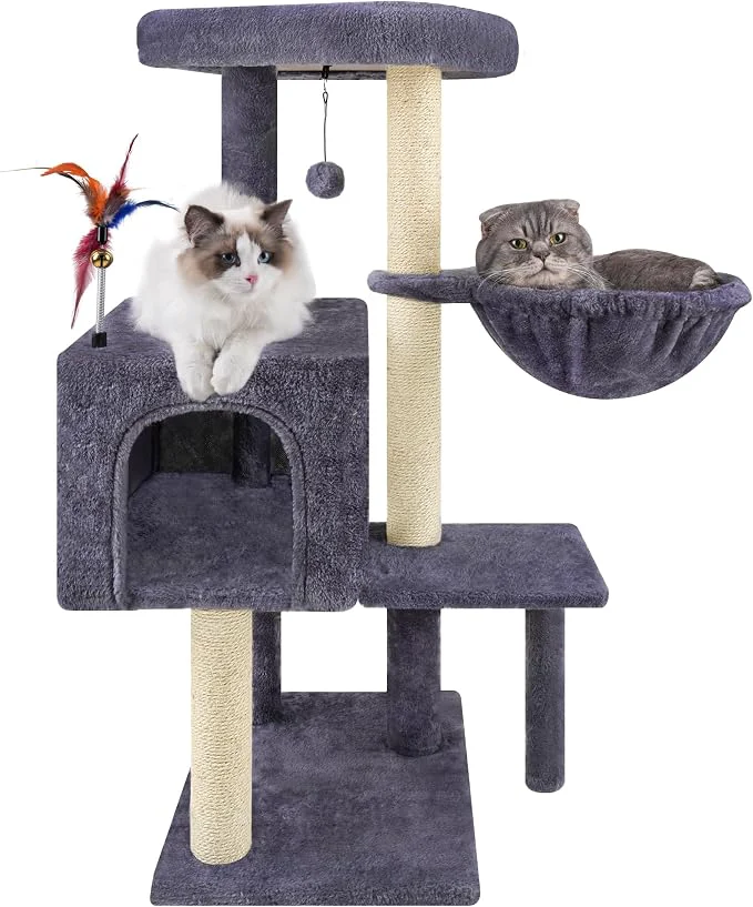 Solid 35.4'' Multifunction Cat Tree Dependable