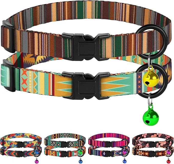 Durable Cat Collars 2 Pack Efficient