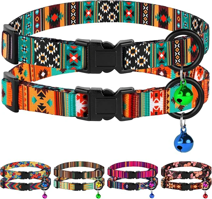 Sustainable Cat Collars 2 Pack Smooth