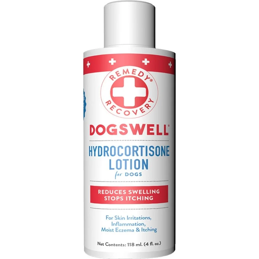 Soft Dogswell Remedy Recovery Hydrocortisone Lotion for Dogs Cats 4-oz Verified