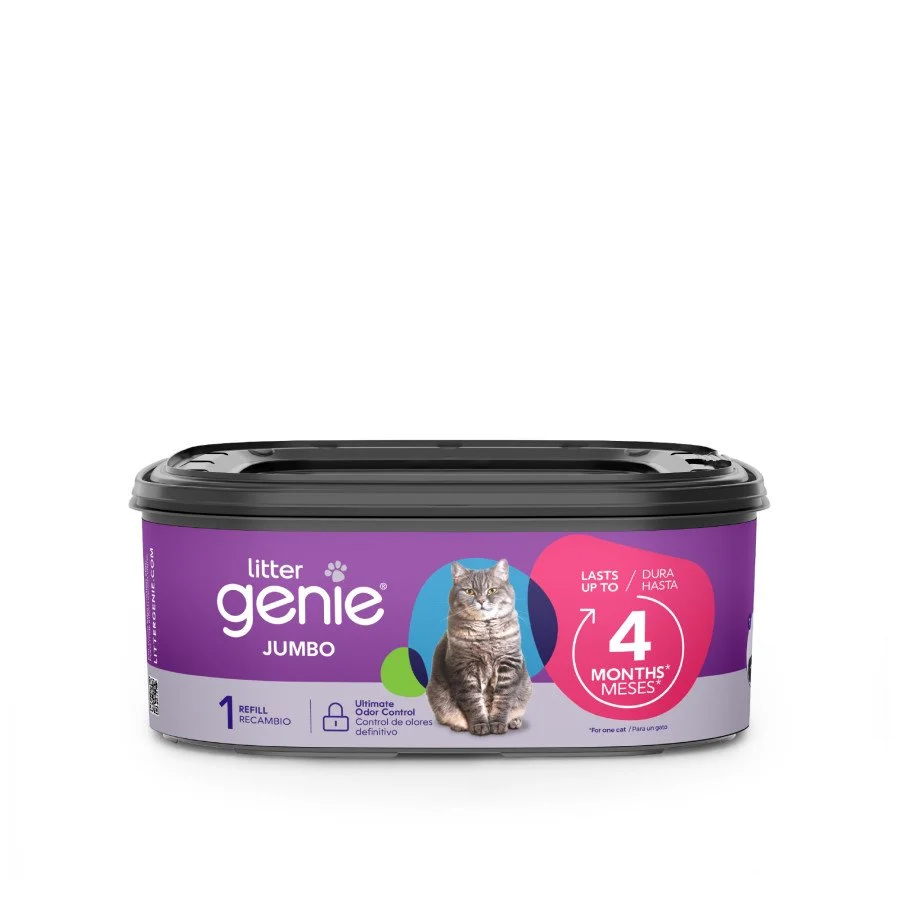 Durable Litter Genie Jumbo Odor Control Cat Litter Disposal Refill Proven