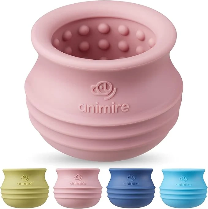 Trusted Treat Dispensing Dog Toy Long-Lasting Interactive Puzzle Toys for Dogs Stuffable Dog Enrichment Frozen Lick Treat Toy for Boredom BPA Silicone Fetch Catch Chew Toy Pink L About This User-Friendly