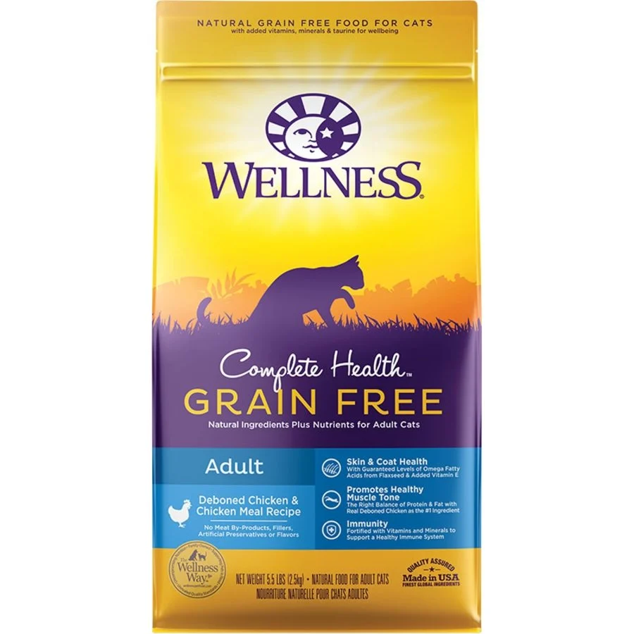 Authentic Wellness Complete Health Grain- Adult Dry Cat Food Deboned Chicken Chicken Meal Recipe 5.5-lb Artisan