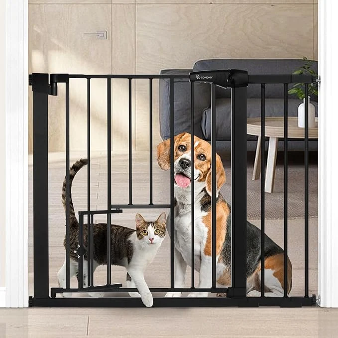 Excellent COMOMY Auto Close Baby Gate Luxury