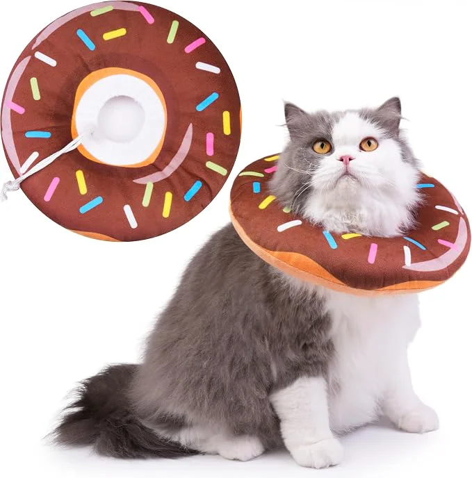 Environmentally Friendly Cat Cone Collar Soft Cat Recovery Collar Versatile