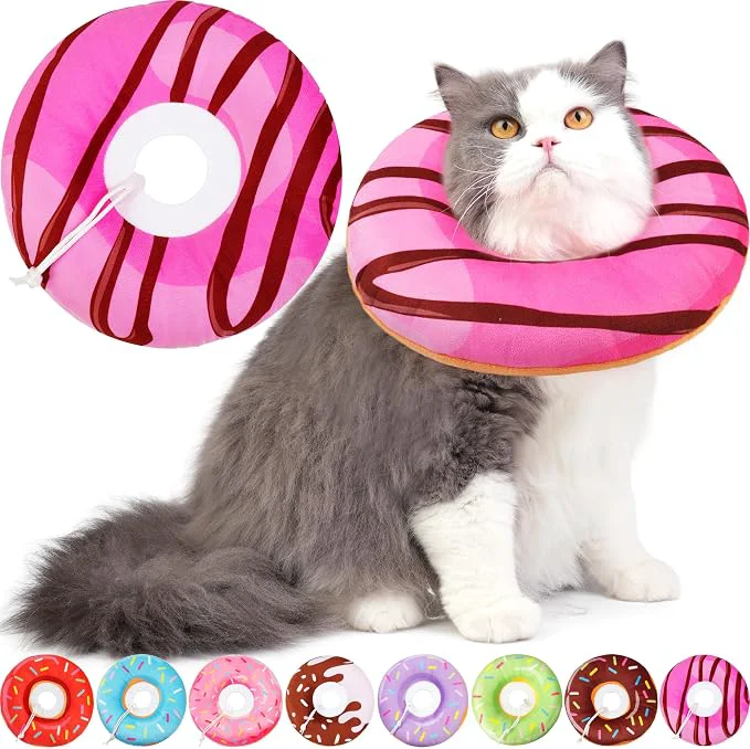 Enhanced Cat Cone Collar Soft Cat Recovery Collar Fine Crafted