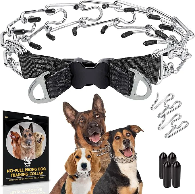 Superior PetJett Prong Collar for Dogs Organic