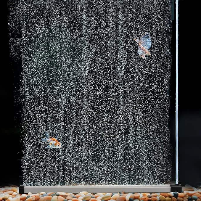 Minimalist hygger Aquarium Bubble Strip Nano Air Bubble Curtain Wall Aquarium Air Stone Professional