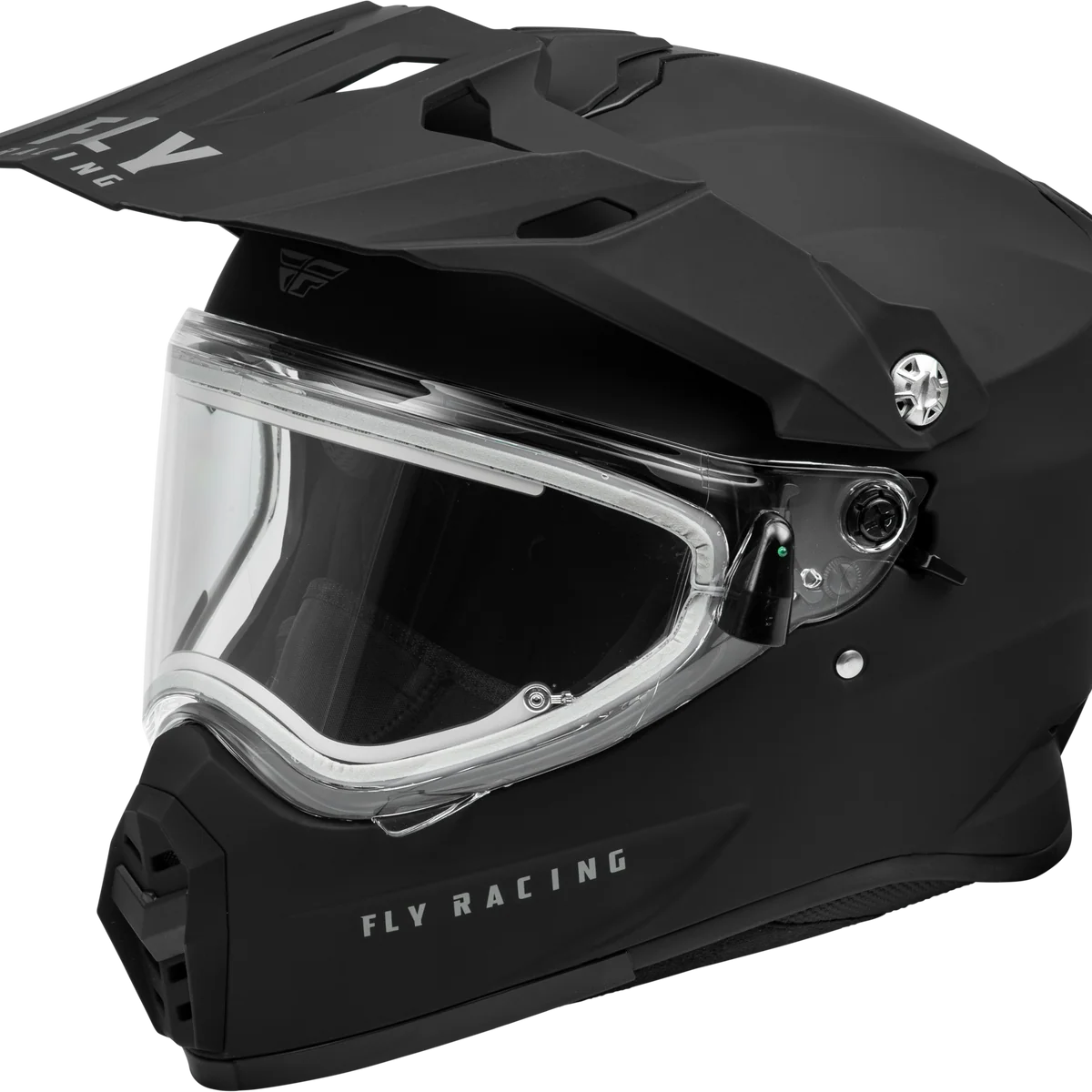Long-Lasting Trekker Cw Solid Helmet Elec Shld Matte Black Xl Prestigious