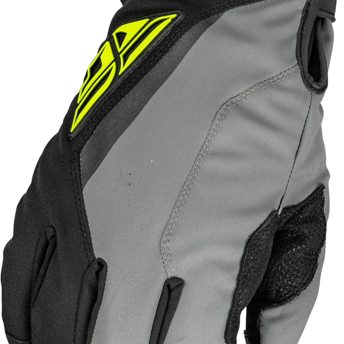 Genuine Title Long Gloves Black Grey Hi Vis 2x Efficient