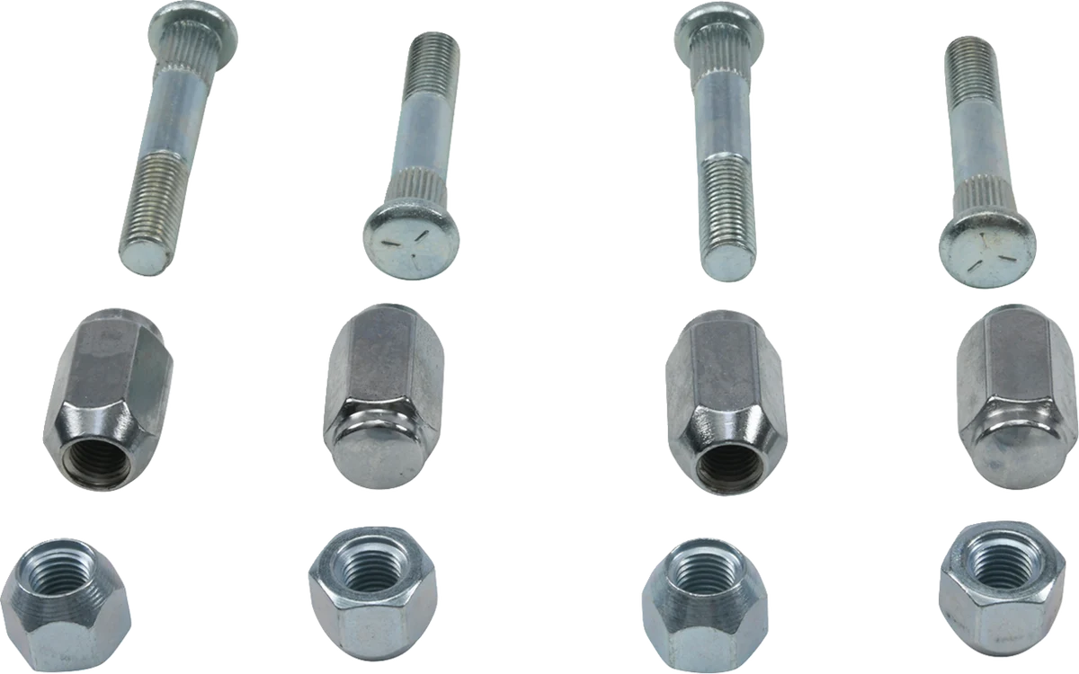 Certified MOOSE RACING Wheel Stud Nut Kit - Front Rear - Polaris 85-1139 Environmentally Friendly