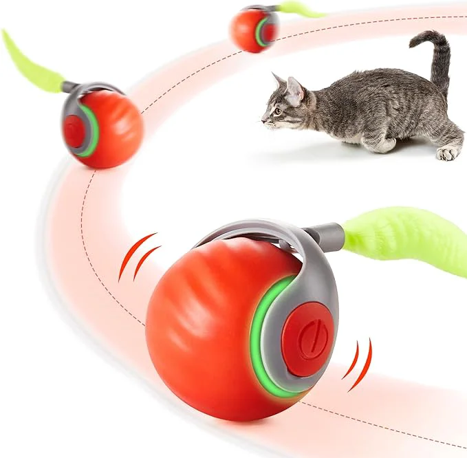Environmentally Friendly Potaroma Moving Ball Cat Toys World-Class