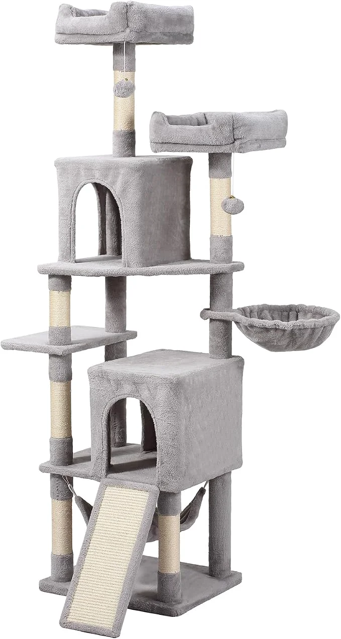 Smooth Cat Tree 70-Inch Cat Tree Tower Carefully Designed