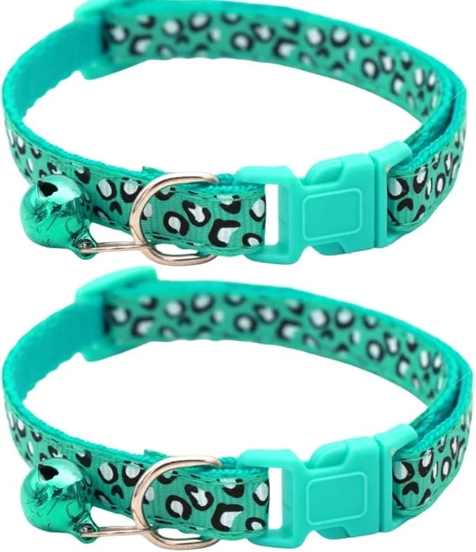 Efficient Reflective 2 Pack Breakaway Cat Collars Breathable