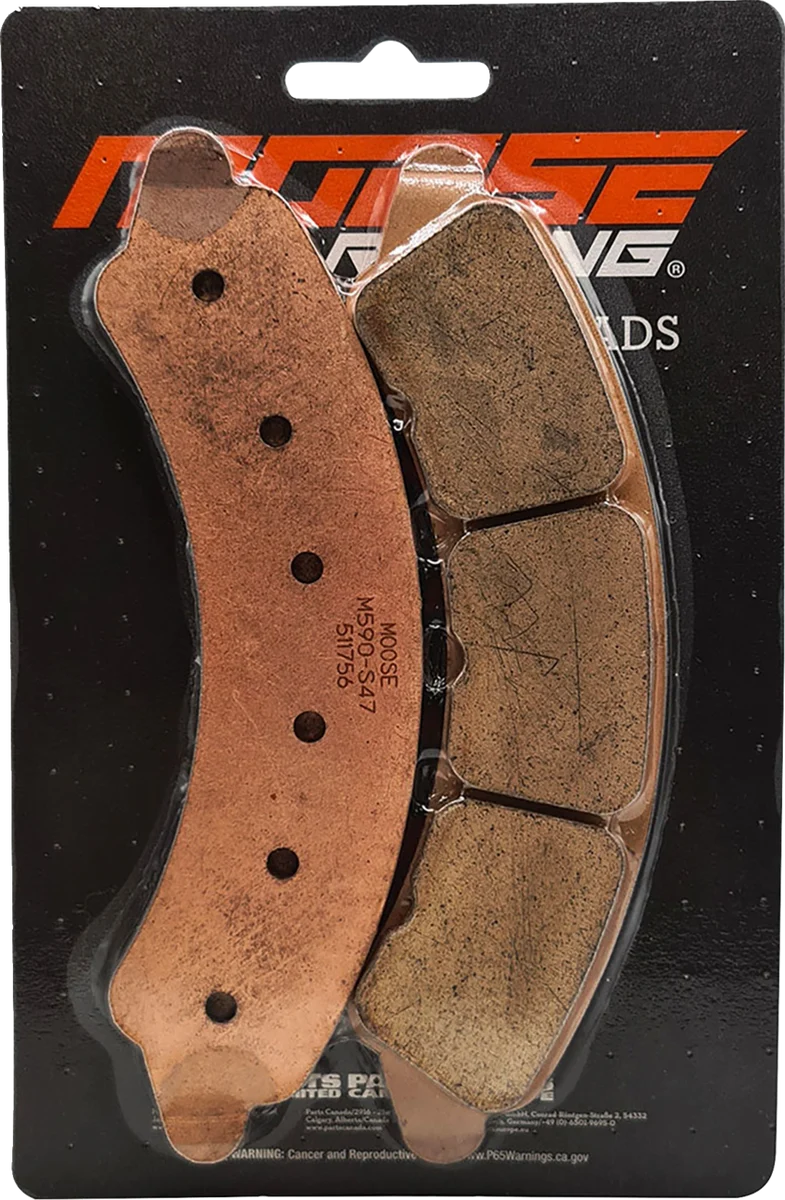 Fast MOOSE RACING Brake Pad - Front - Polaris RZR M590-S47 Trendy