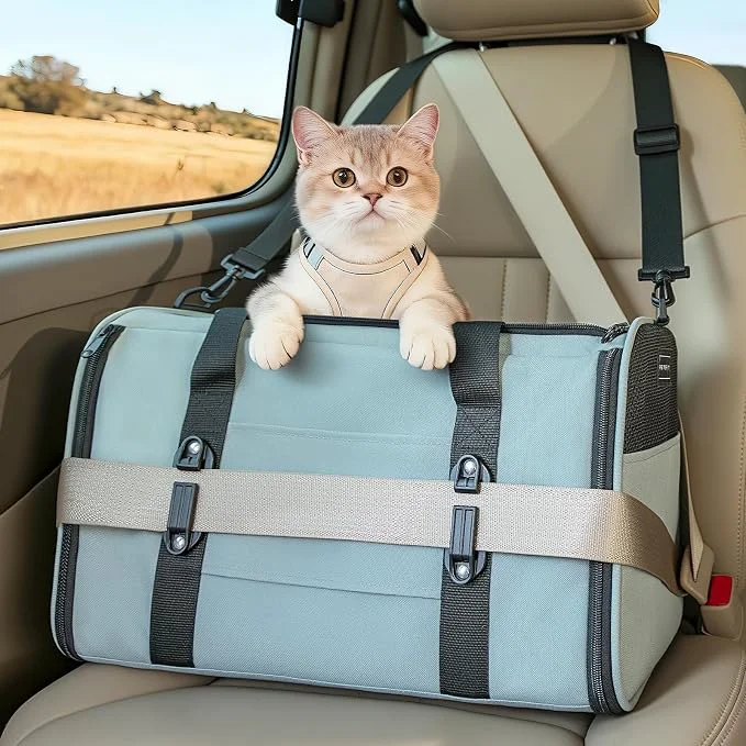 Fast PETSFIT Large Cat Car Carrier Effective