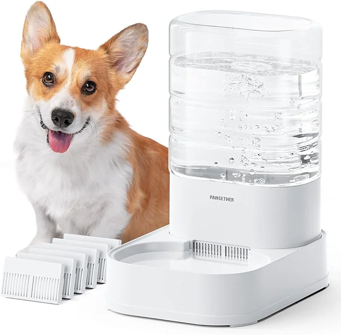 Exclusive Gravity Dog Water Bowl Dispenser Automatic Pet Water Dispenser Smooth