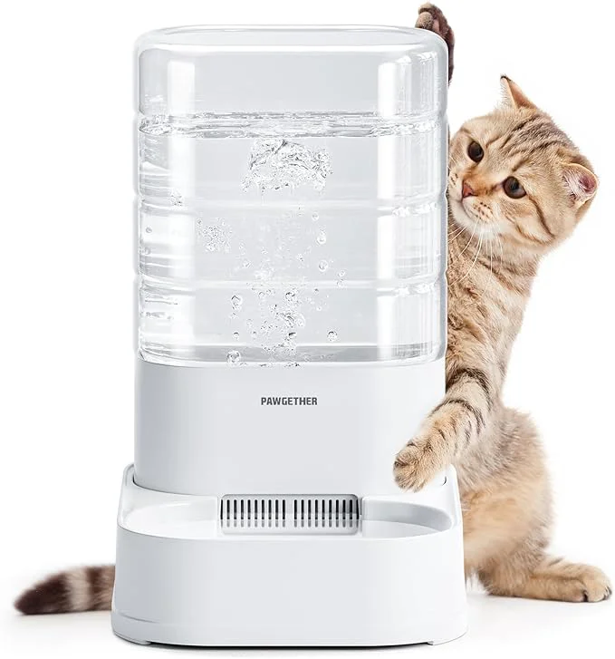 Luxury PAWGETHER® Gravity Automatic Pet Water Dispenser Green