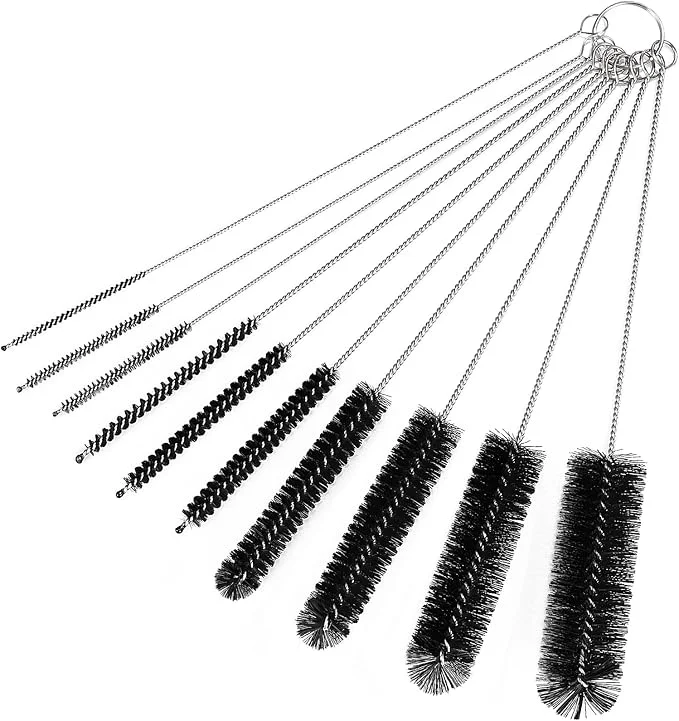 Quality CiaraQ Bottle Cleaning Brushes 9.8 Inch Nylon Tube Brush Set Cleaner Secure