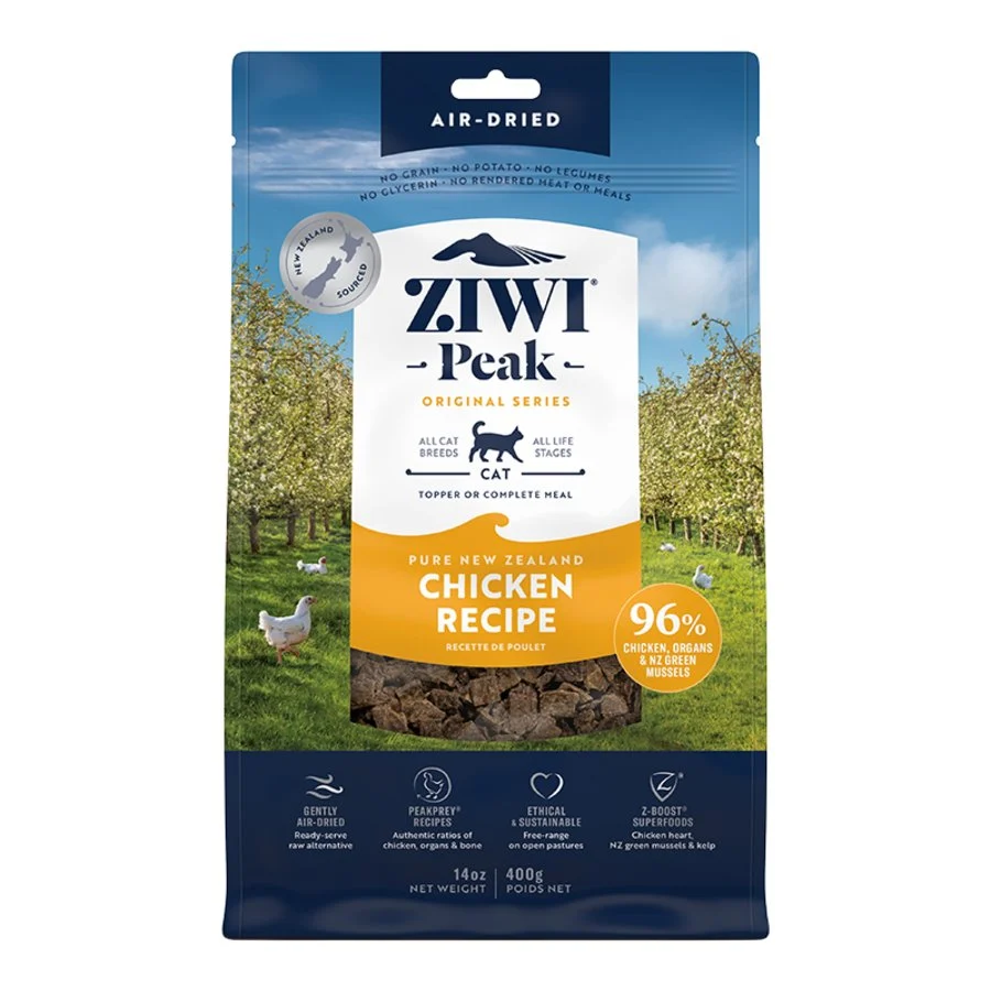 Carefully Designed Ziwi Peak Air-Dried Series Cat Food Chicken Recipe 14-oz Modern