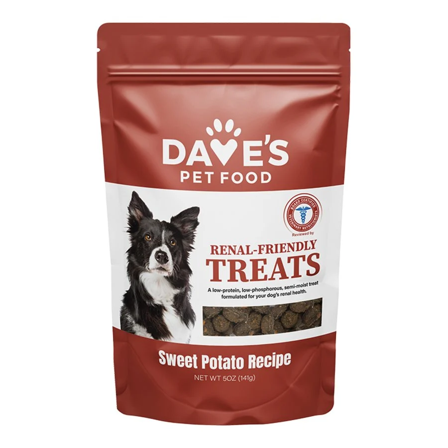 Convenient Dave's Pet Food Kidney-Friendly Dog Treats Sweet Potato 5-oz Proven