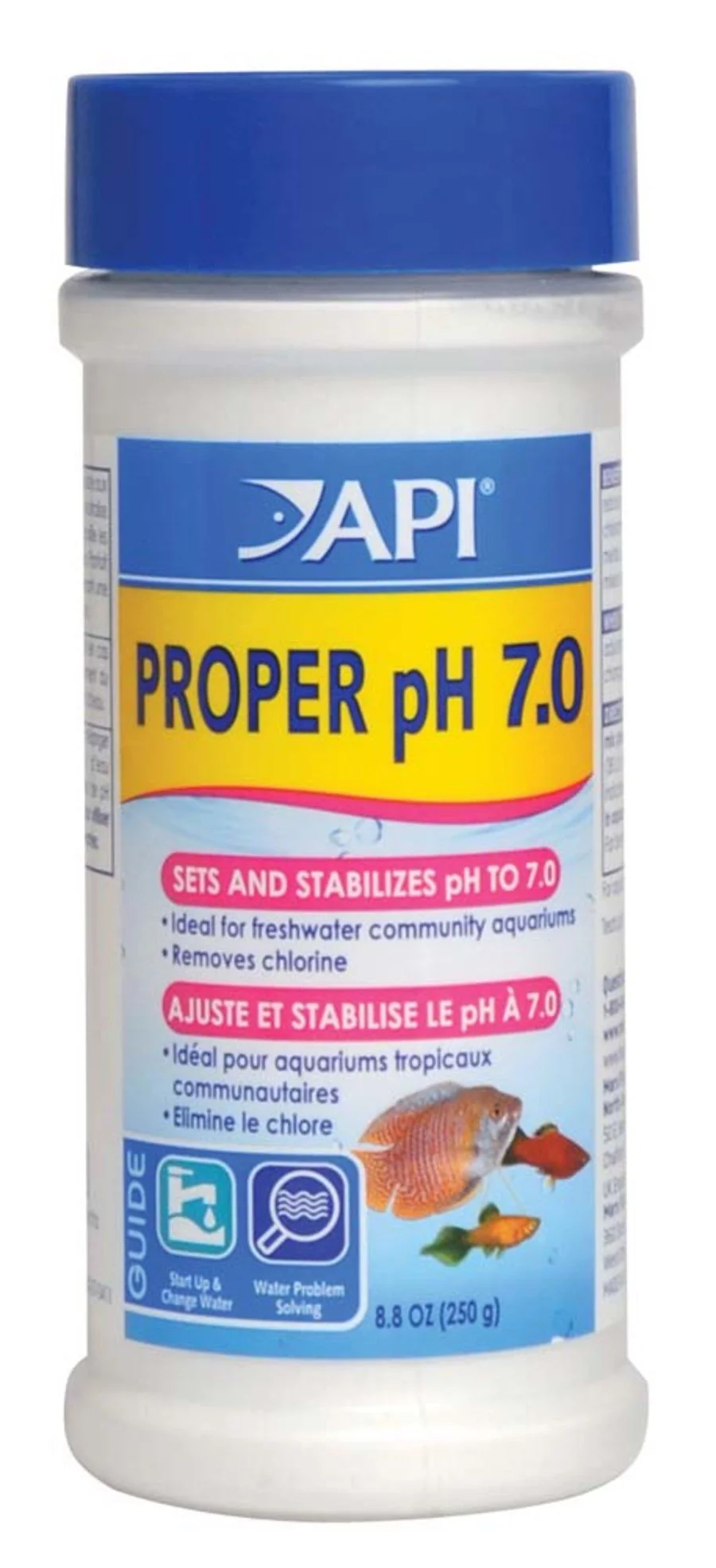 Durable API Proper pH 7.0 Aquarium Water Treatment 8.8-oz High-Quality