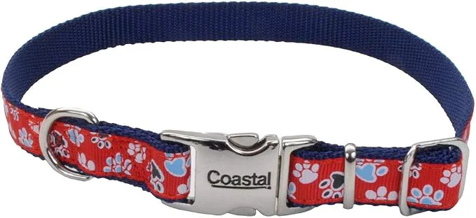 Top-Quality Coastal Pet - Ribbon - Adjustable Dog Collar Premium