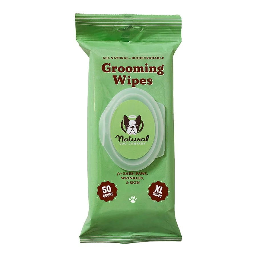 Versatile Natural Dog Company Grooming Dog Wipes 50 Count Comfortable
