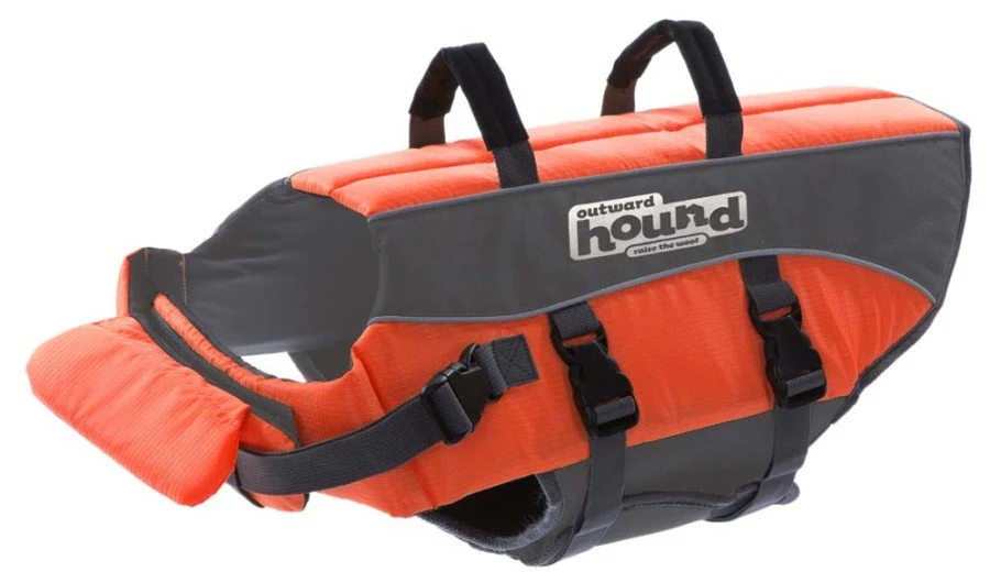 World-Class Outward Hound Granby Ripstop Dog Life Jacket Orange Extra Small Durable