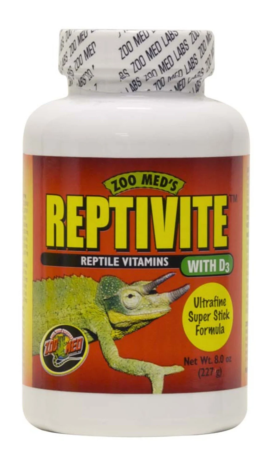 Superior Zoo Med ReptiVite with D3 Reptile Vitamin 8-oz Minimalist