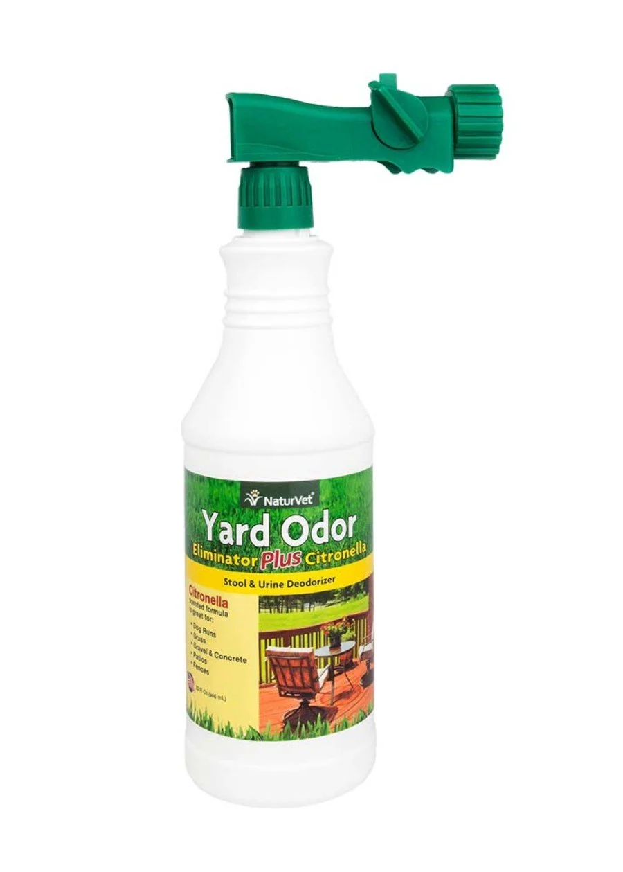 Healthy NaturVet Yard Odor Eliminator Plus Citronella Refill Spray 32-oz Long-Lasting