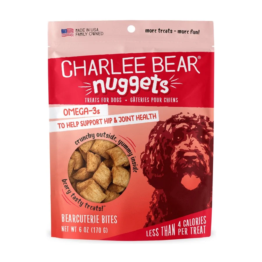 Reliable Charlee Bear Nuggets Bearcuterie Bites Crunchy Dog Treats 6-oz Durable