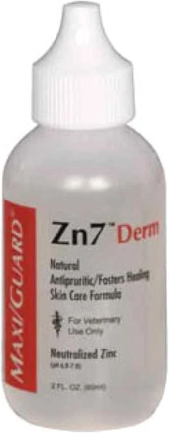 Organic Maxi Guard Zn7 Derm Natural Skin Care Spray for Dogs Cats 2-oz Official
