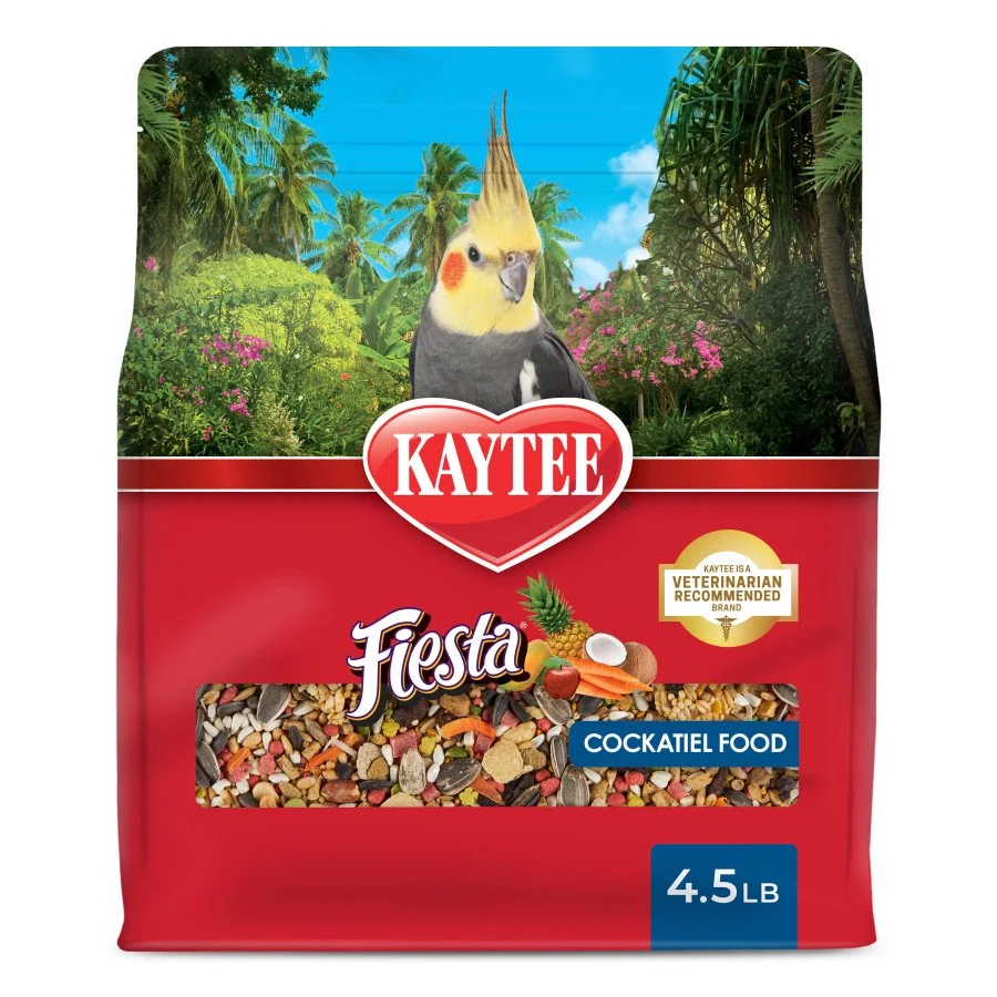 Original Design Kaytee Fiesta Cockatiel Food 4.5-lb Exclusive