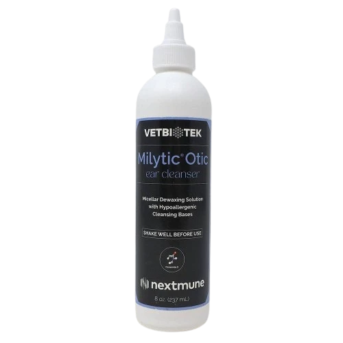 Smart VetBiotek Milytic Otic Ear Cleanser Solution for Dogs Cats 8-oz Artisan