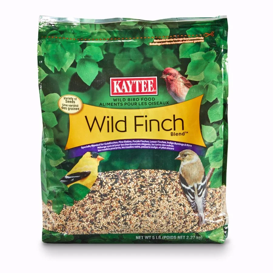 Elegant Kaytee Wild Finch Blend Wild Bird Food 5-lb Smooth