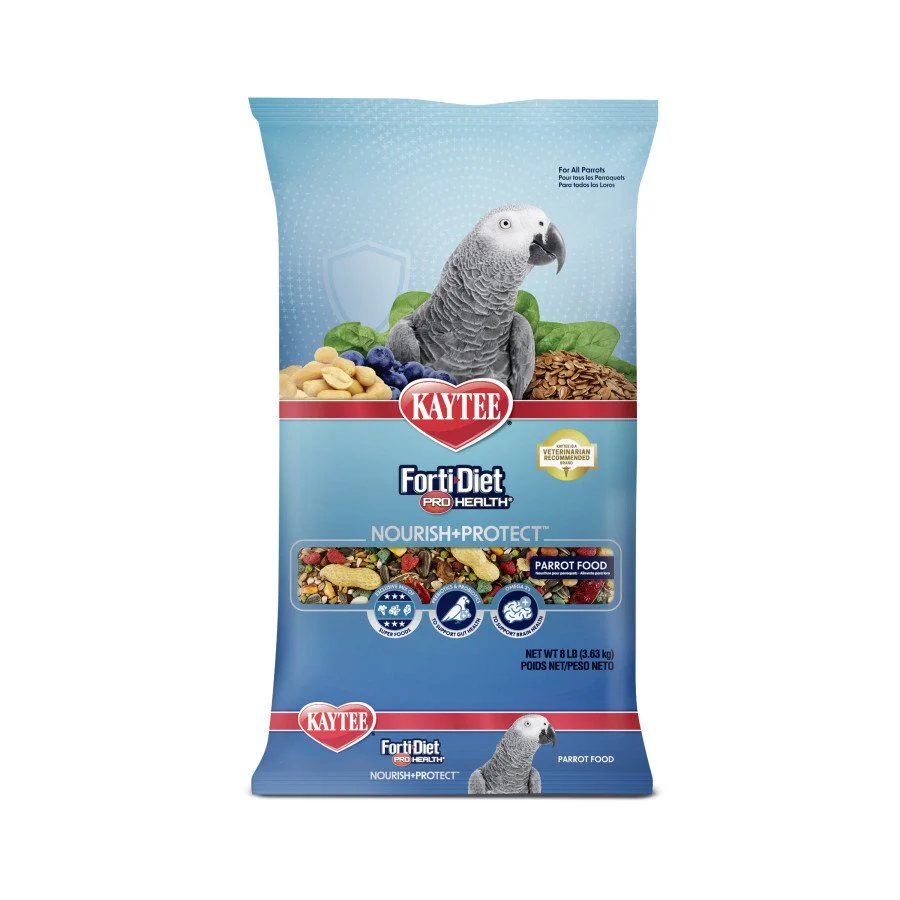 Solid Kaytee Forti-Diet Pro Health Parrot Food 8-lb Trendy
