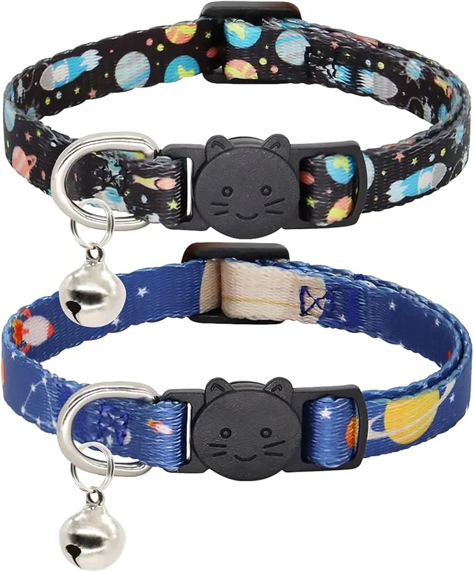 Crafted Cat Collar 2 Pack Breakaway Collar Responsible